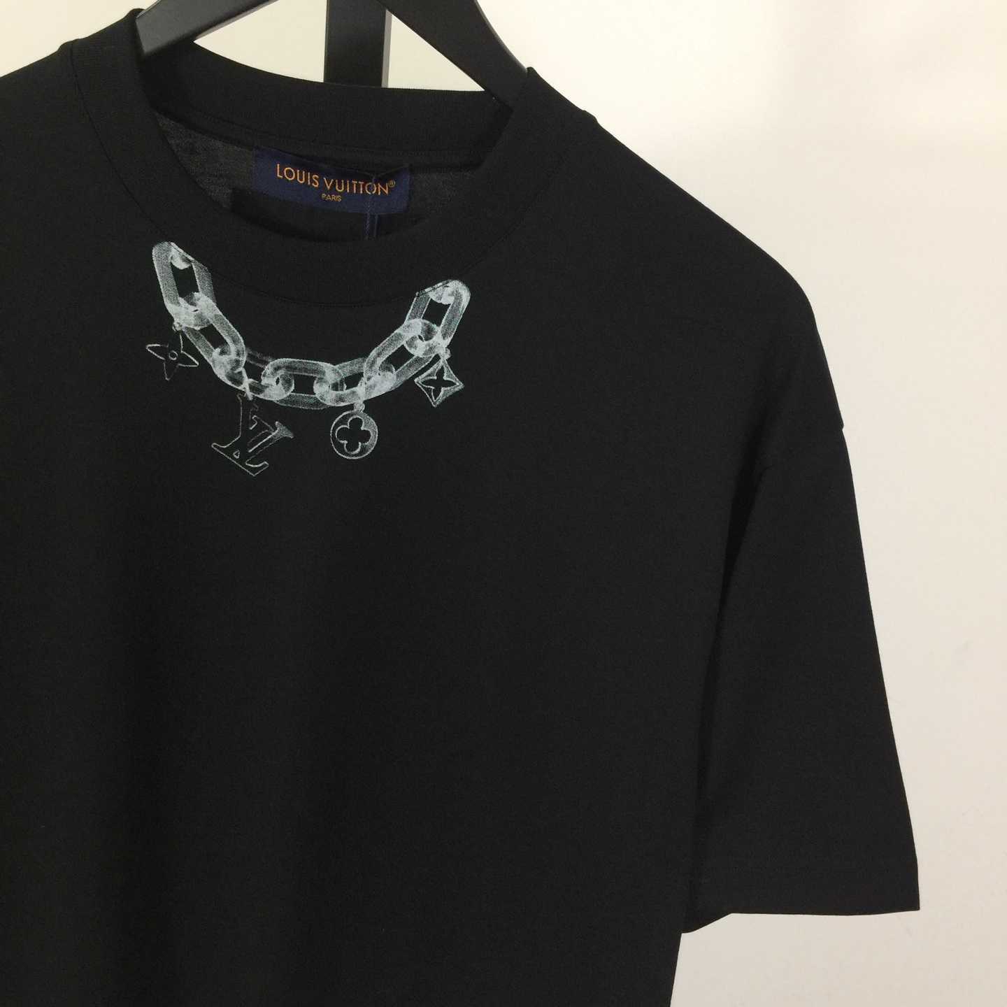 Louis Vuitton Chain Detail T-Shirt  - DopestKickz