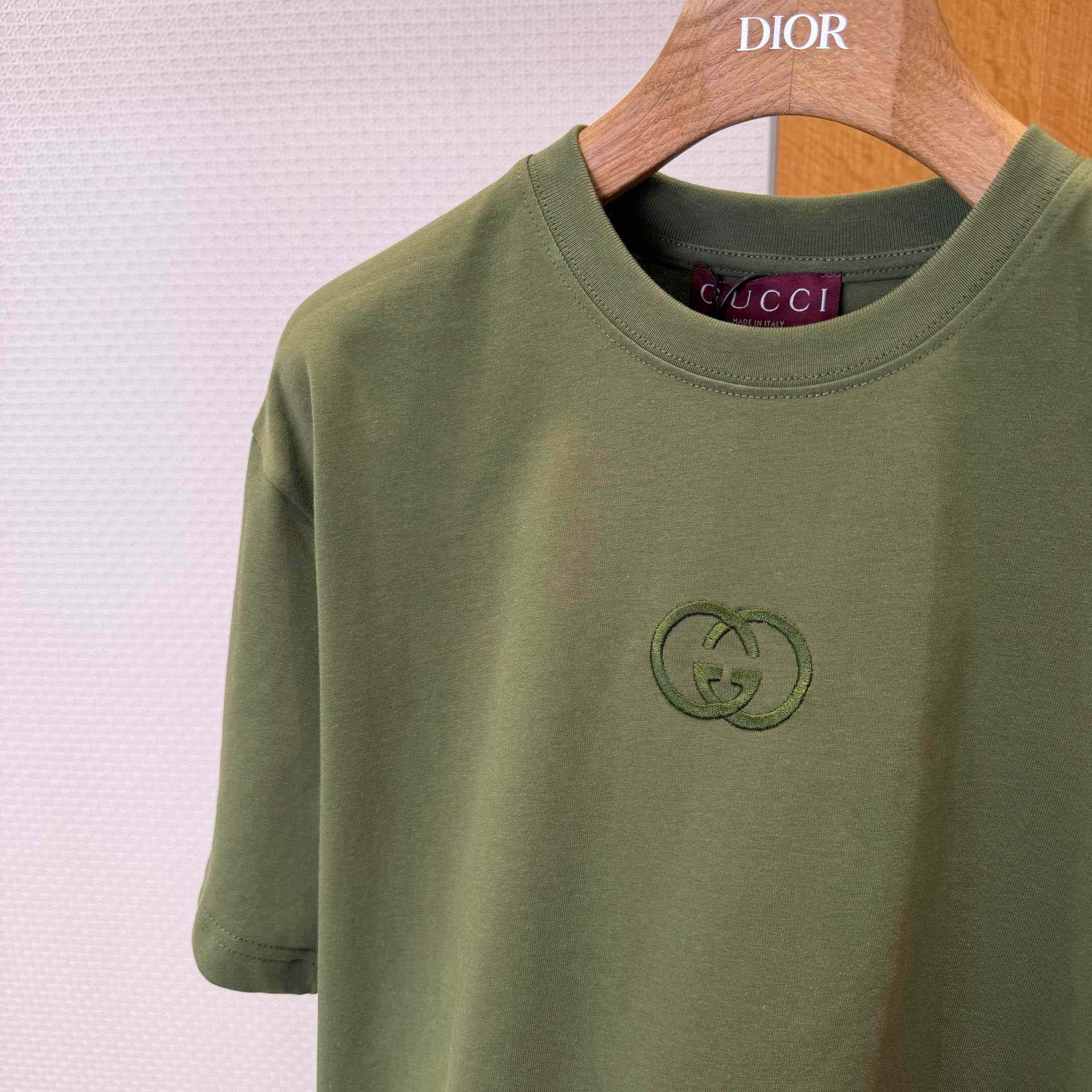 Gucci Cotton Jersey T-shirt With Embroidery - DopestKickz