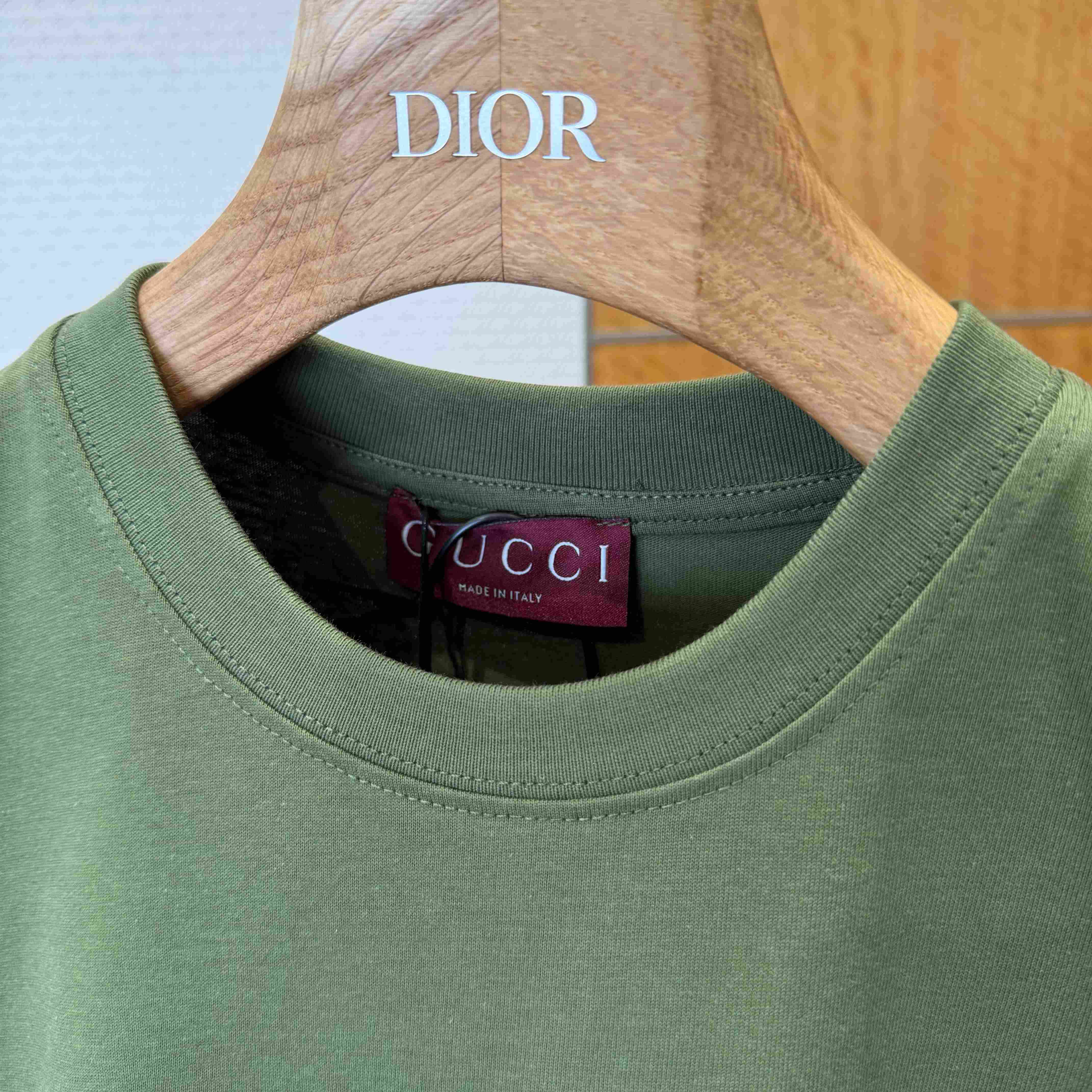 Gucci Cotton Jersey T-shirt With Embroidery - DopestKickz