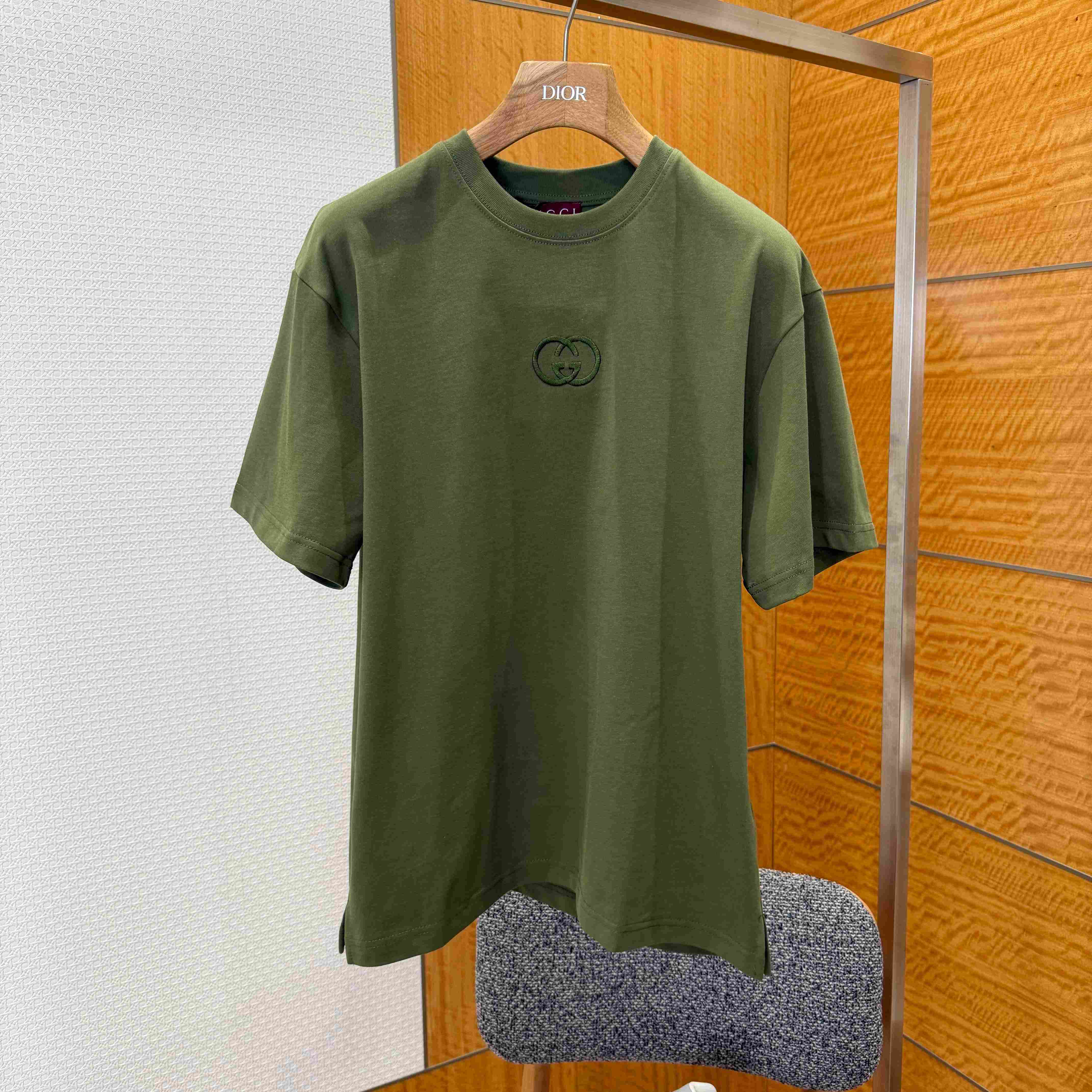 Gucci Cotton Jersey T-shirt With Embroidery - DopestKickz