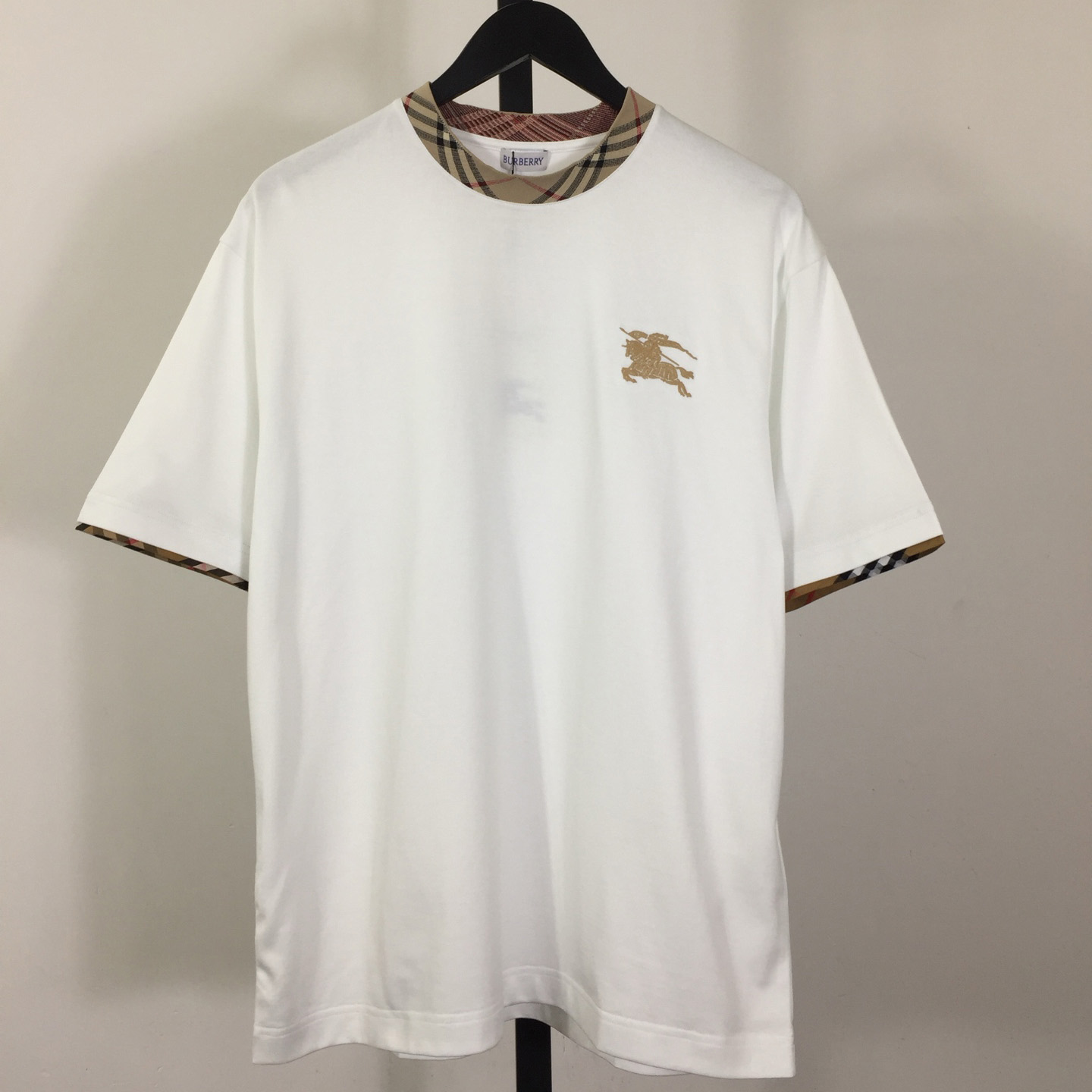 Burberry Logo Cotton T-shirt - DopestKickz