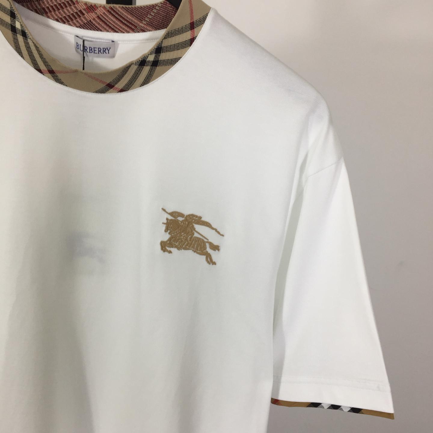 Burberry Logo Cotton T-shirt - DopestKickz