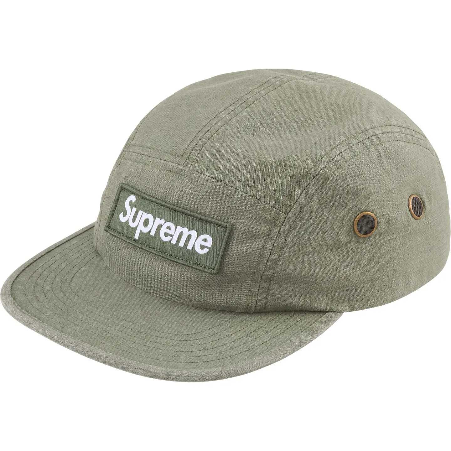 Supreme Military Camp Cap 'Olive' - DopestKickz