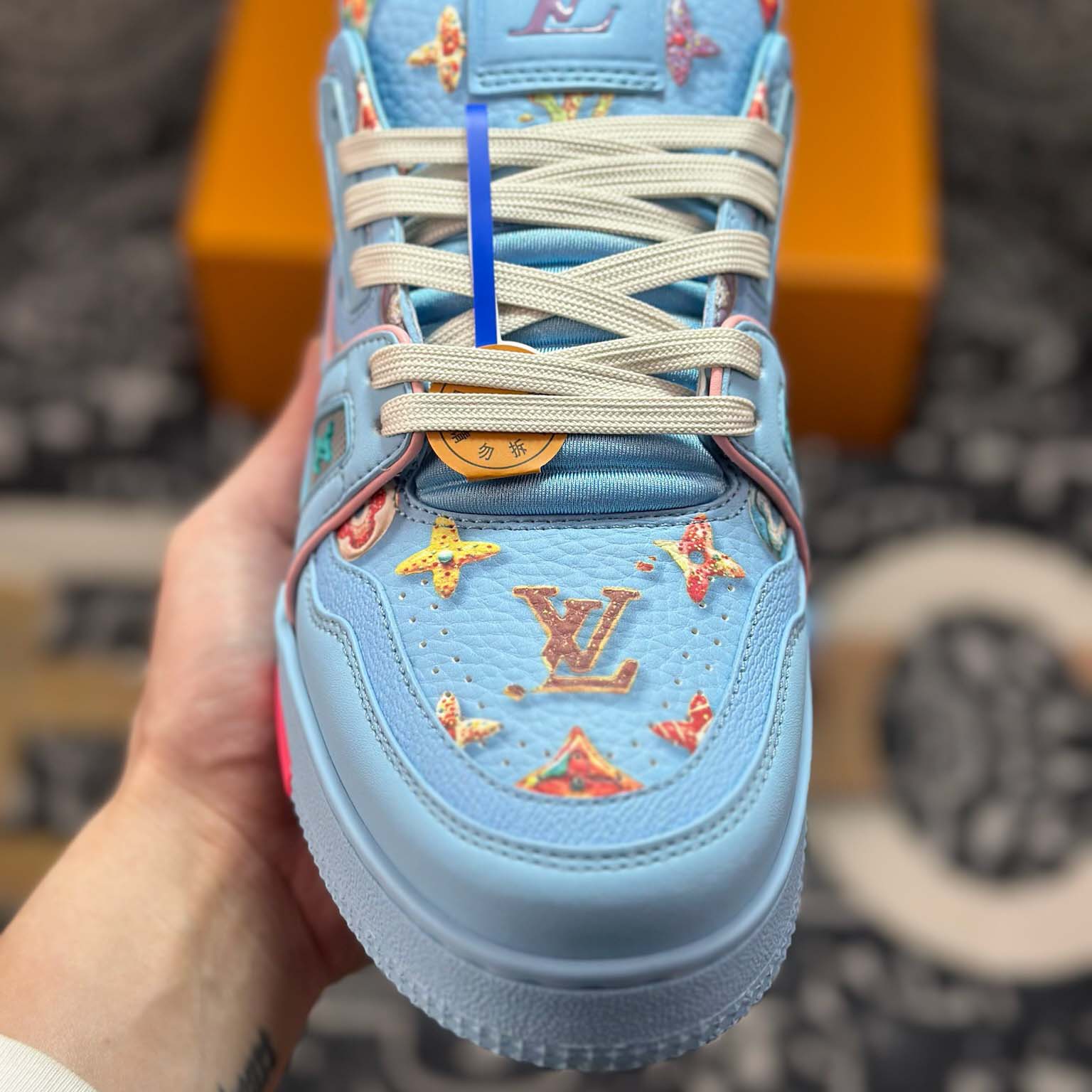 Louis Vuitton LV Trainer Sneaker - DopestKickz