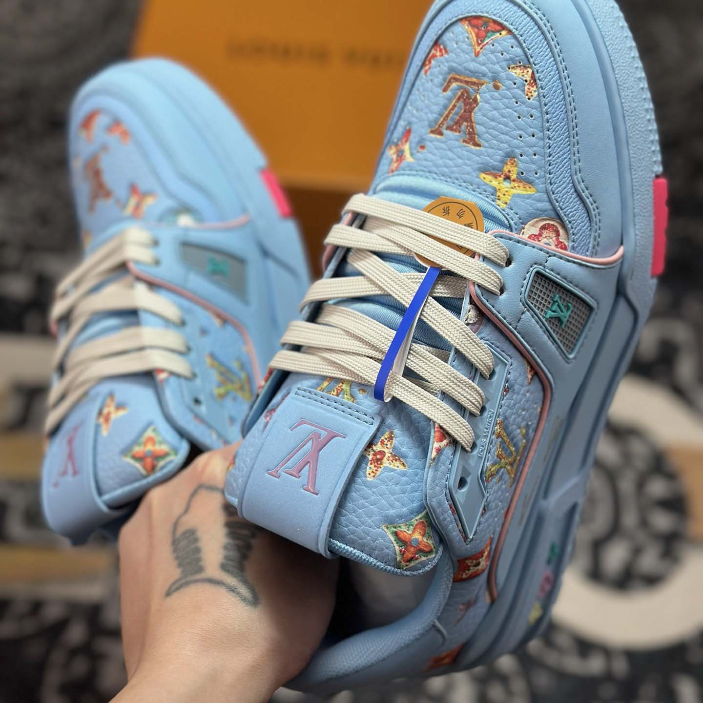 Louis Vuitton LV Trainer Sneaker - DopestKickz