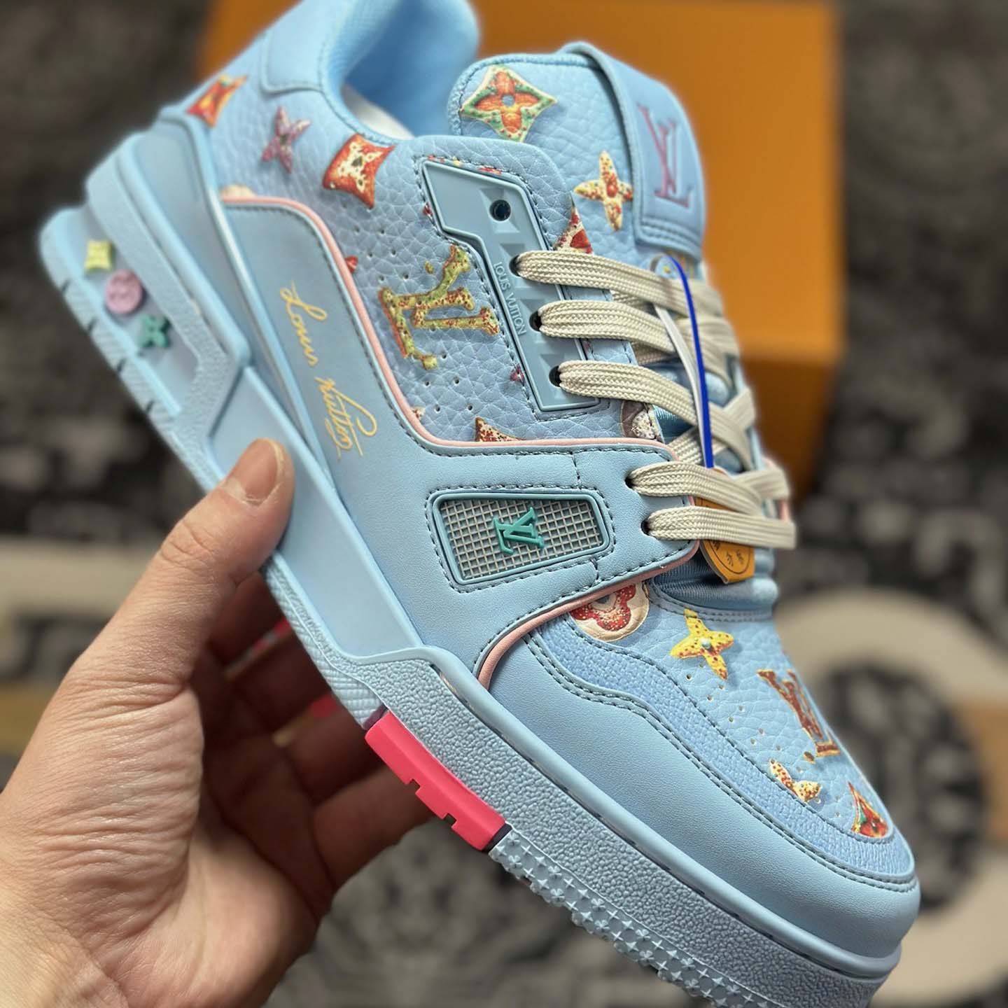 Louis Vuitton LV Trainer Sneaker - DopestKickz