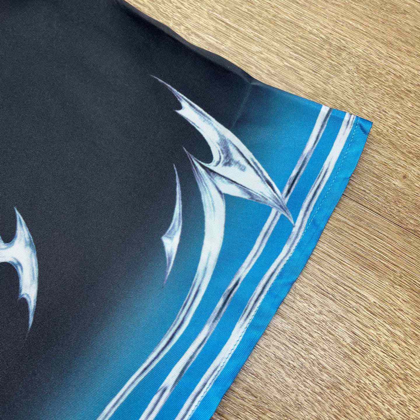 Casablanca Blades Short Sleeve Silk Satin Shirt CA3571 - DopestKickz