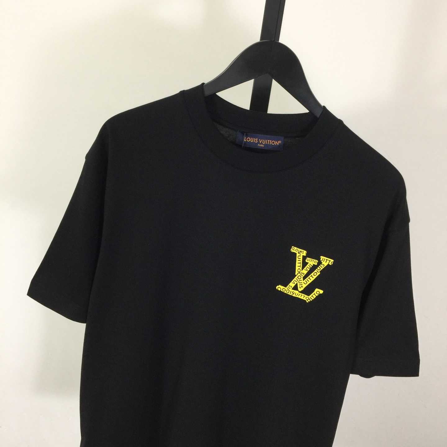 Louis Vuitton Logo Cotton T-Shirt  - DopestKickz