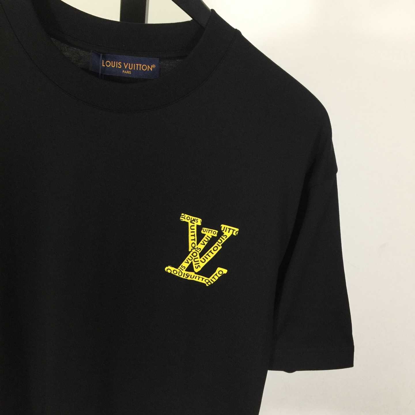 Louis Vuitton Logo Cotton T-Shirt  - DopestKickz
