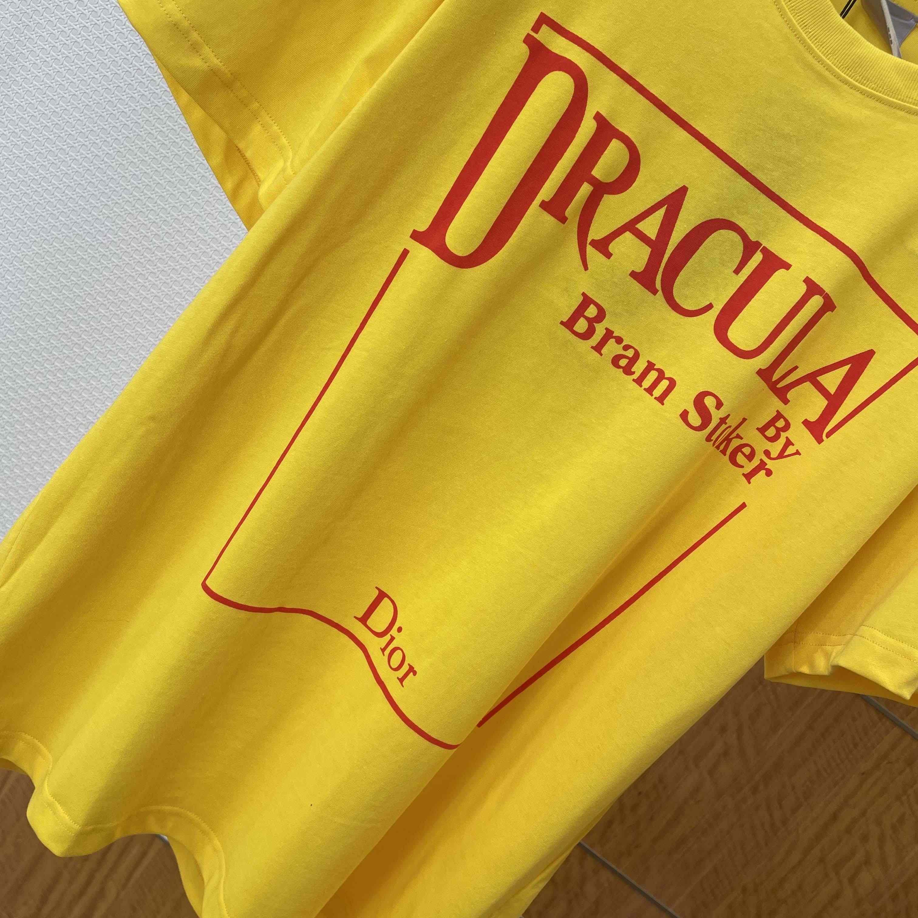 Dior T-Shirt with Book Cover Embroidery - DopestKickz