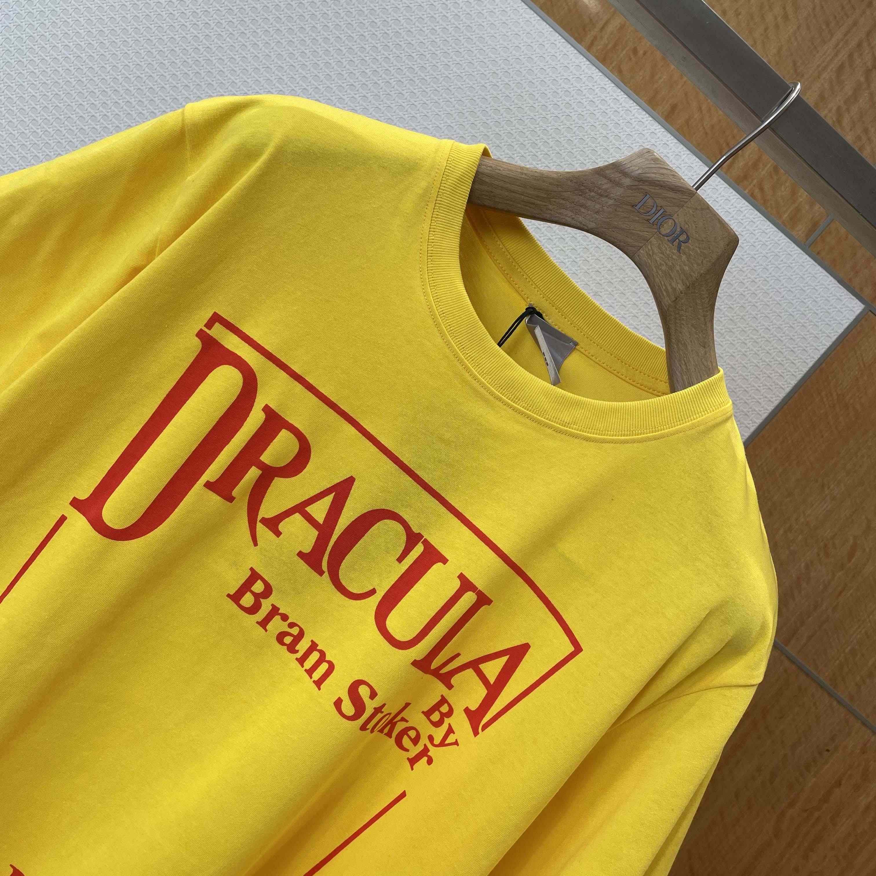 Dior T-Shirt with Book Cover Embroidery - DopestKickz