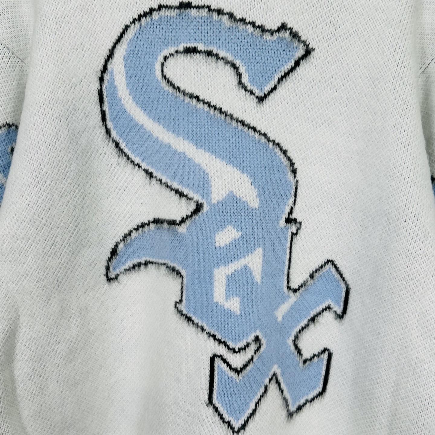 Supreme x Chicago White Sox Zip Up Hooded Sweater 'White' - DopestKickz