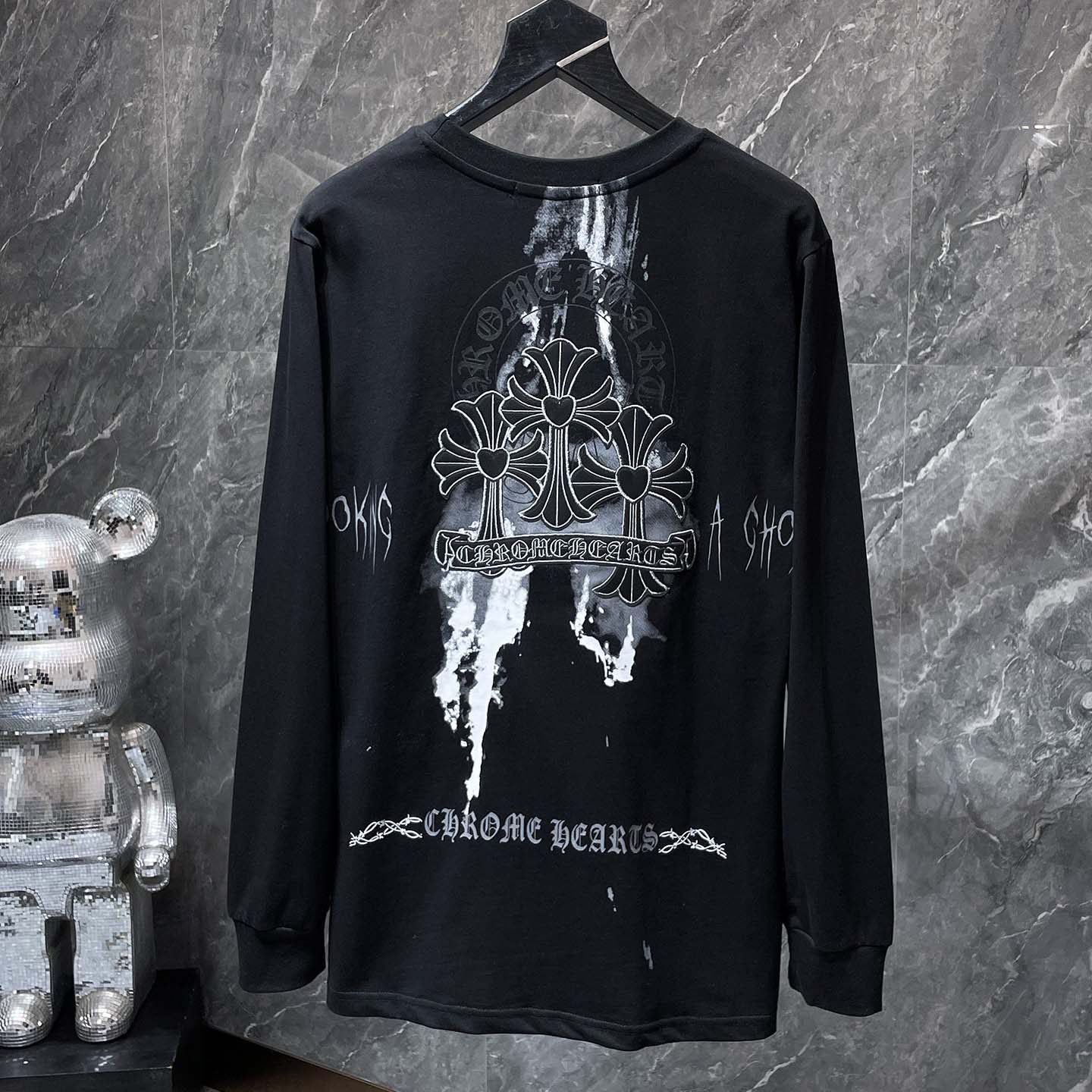 Chrome Hearts Long-sleeve T-shirt  - DopestKickz