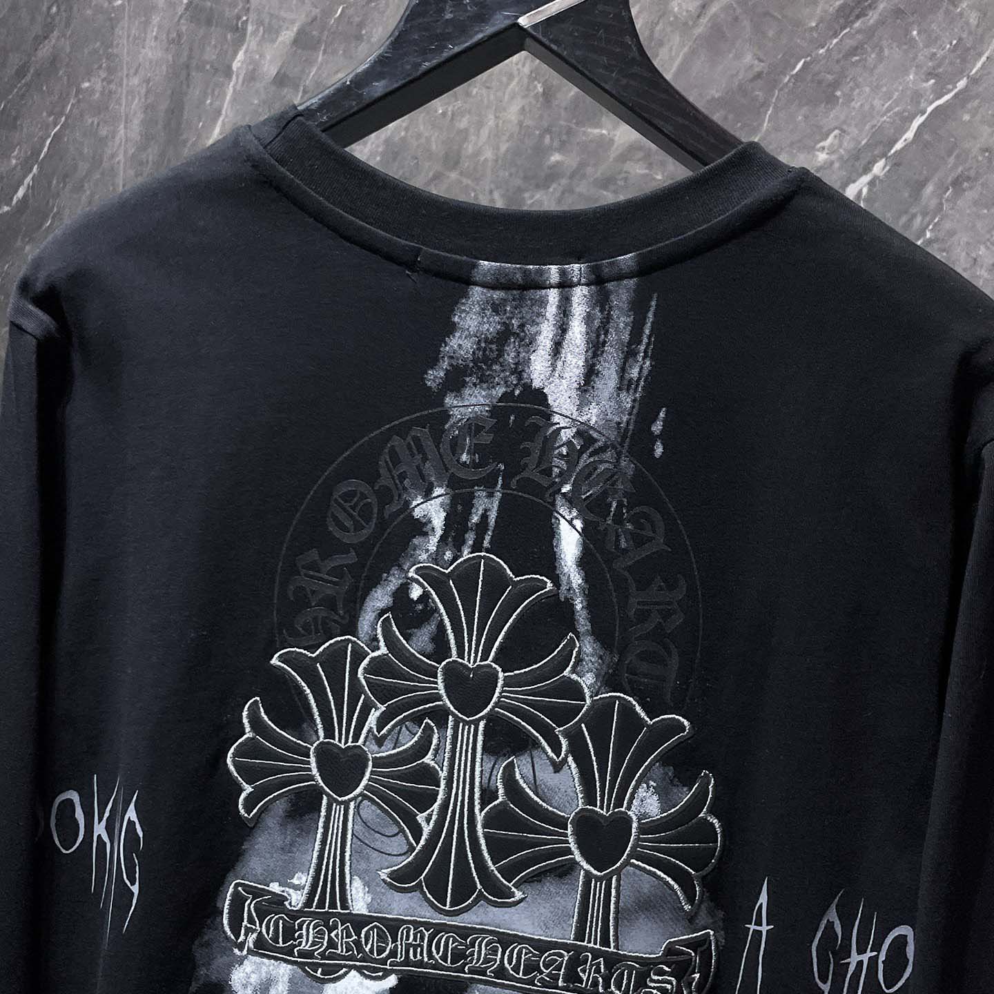 Chrome Hearts Long-sleeve T-shirt  - DopestKickz
