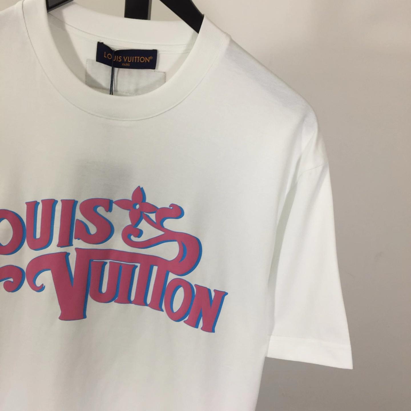 Louis Vuitton Graphic Short-sleeved Crewneck - DopestKickz