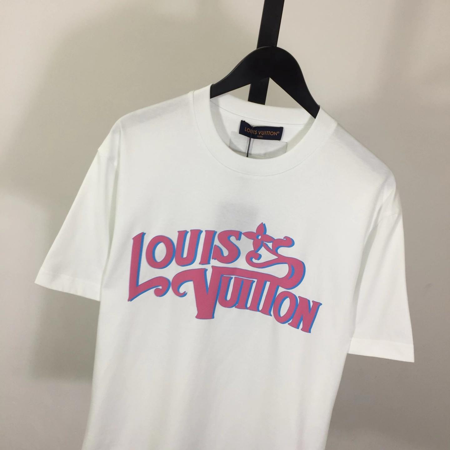 Louis Vuitton Graphic Short-sleeved Crewneck - DopestKickz
