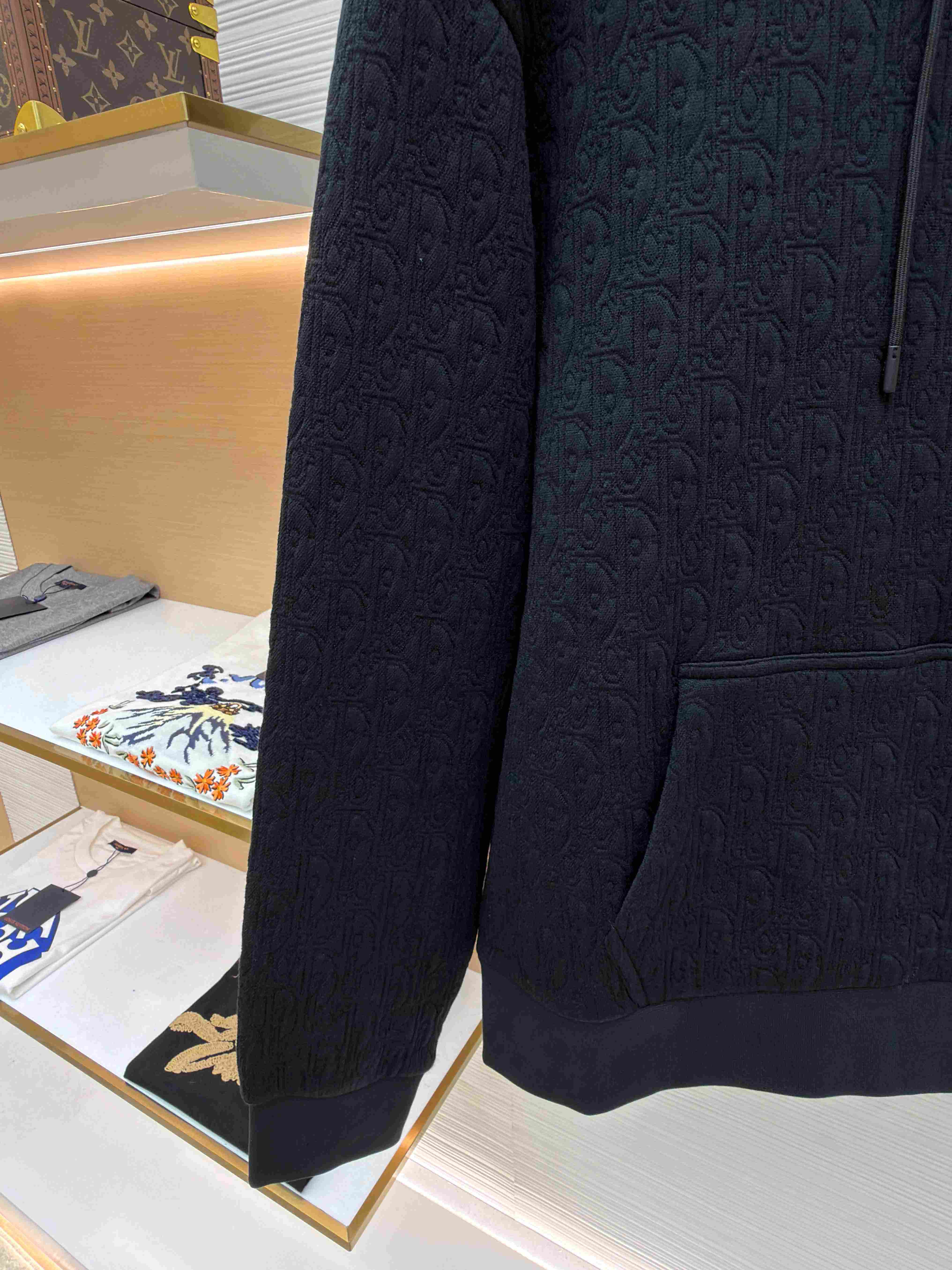 Dior Oblique Hooded Sweatshirt - DopestKickz