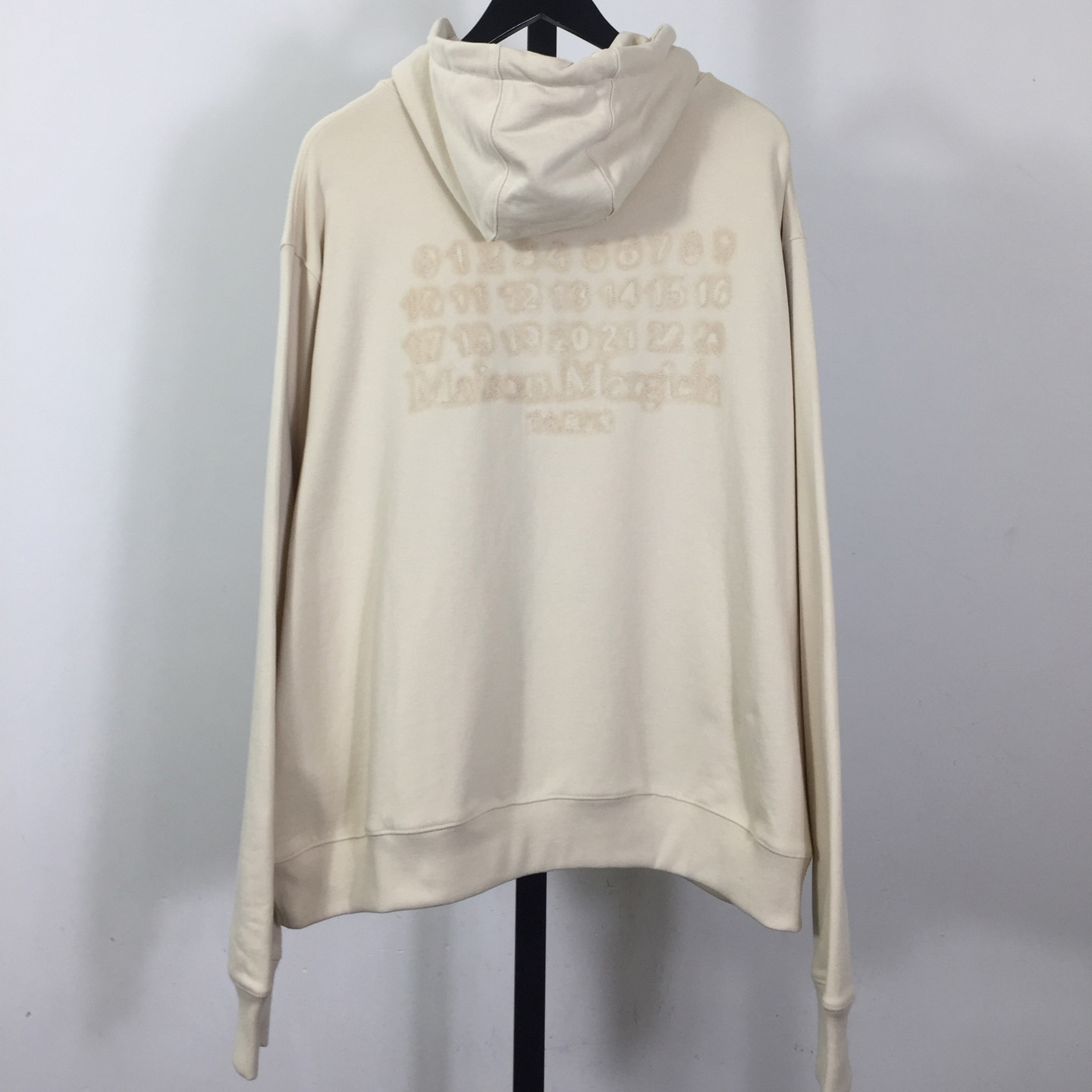 MM6 Maison Margiela Embroidered logo hoodie - DopestKickz