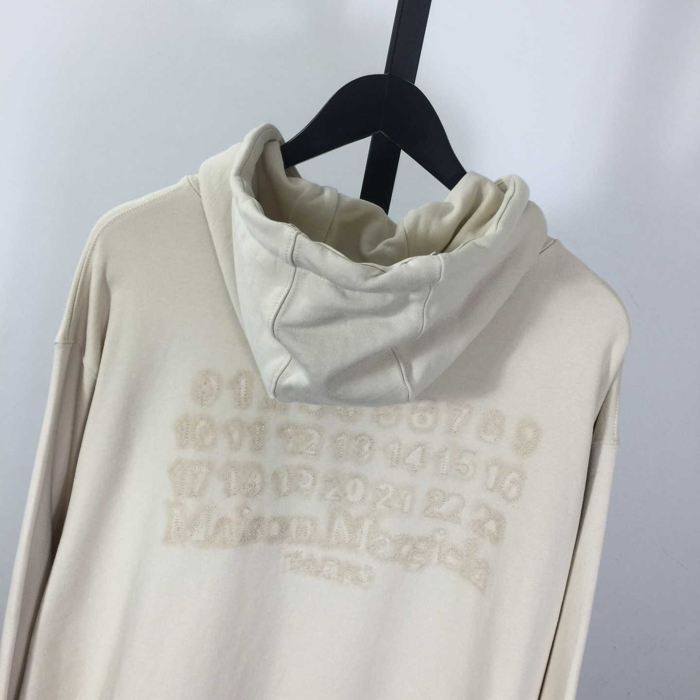MM6 Maison Margiela Embroidered logo hoodie - DopestKickz