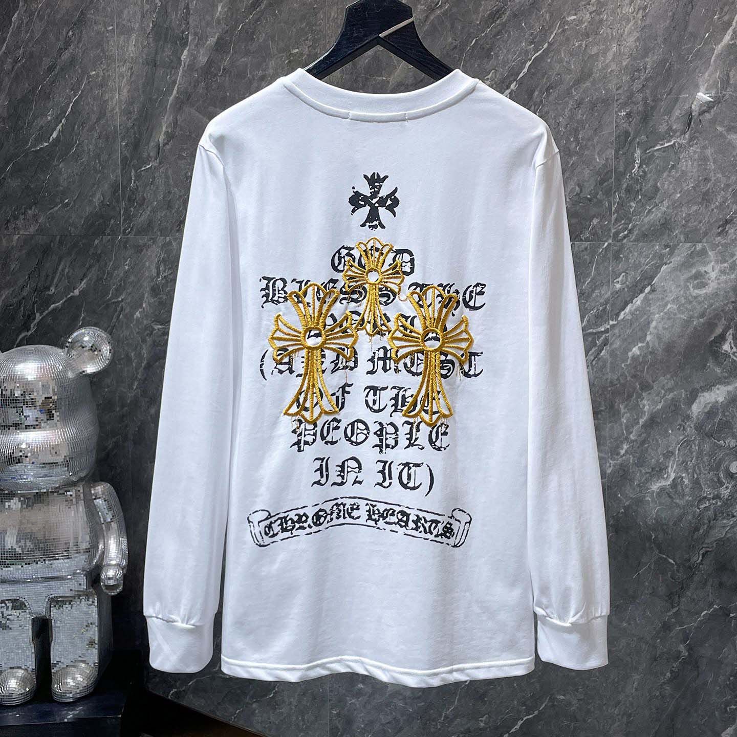 Chrome Hearts Long-sleeve T-shirt  - DopestKickz