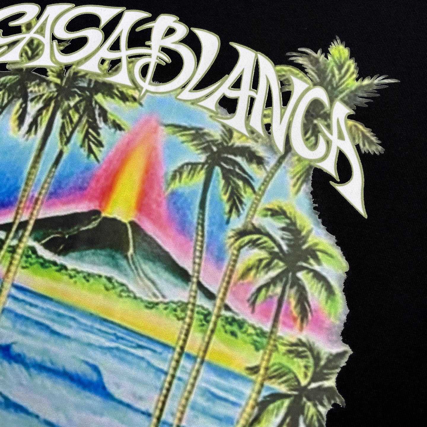 Casablanca Volcano Short Sleeve T‑Shirt C1131 - DopestKickz