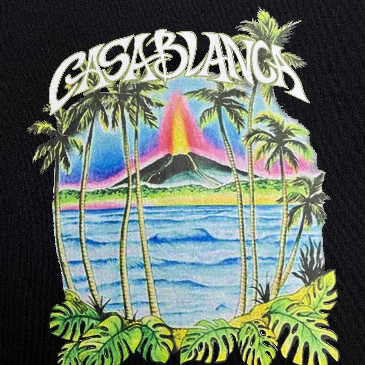 Casablanca Volcano Short Sleeve T‑Shirt C1131 - DopestKickz