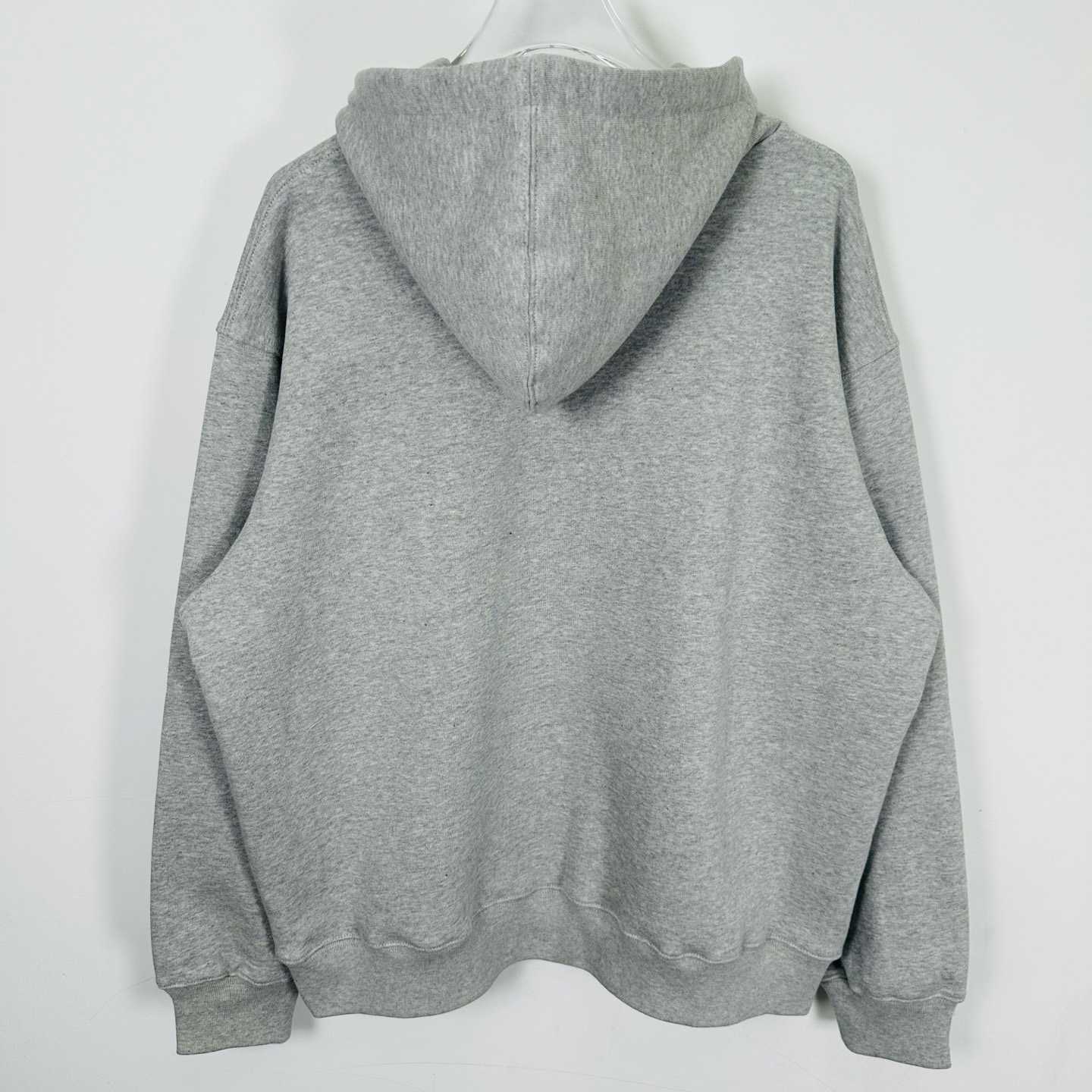 Supreme x B.B. Simon Zip Up Hooded Sweatshirt 'Heather Grey' - DopestKickz