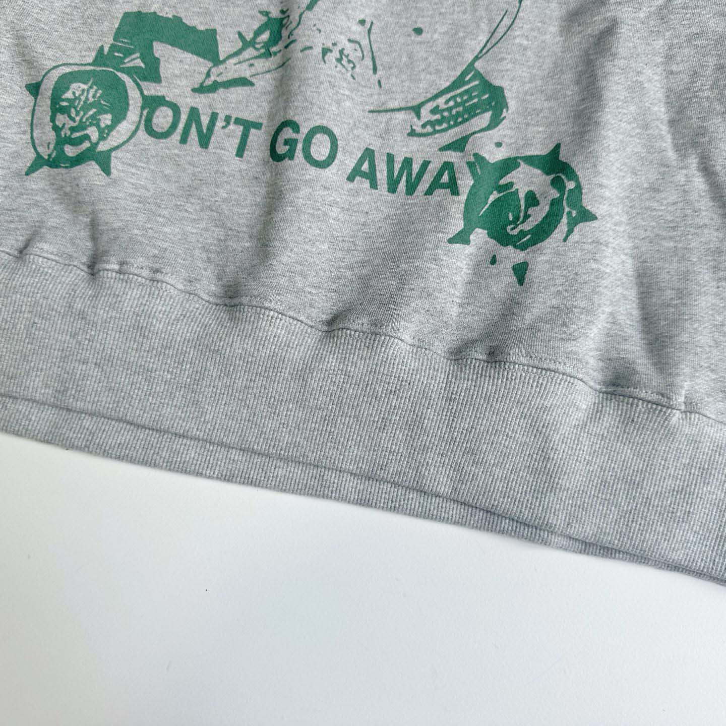 Enfants Riches Déprimés  The Dream That Won't Go Away Raglan Sweatshirt 'Heather Grey' - DopestKickz