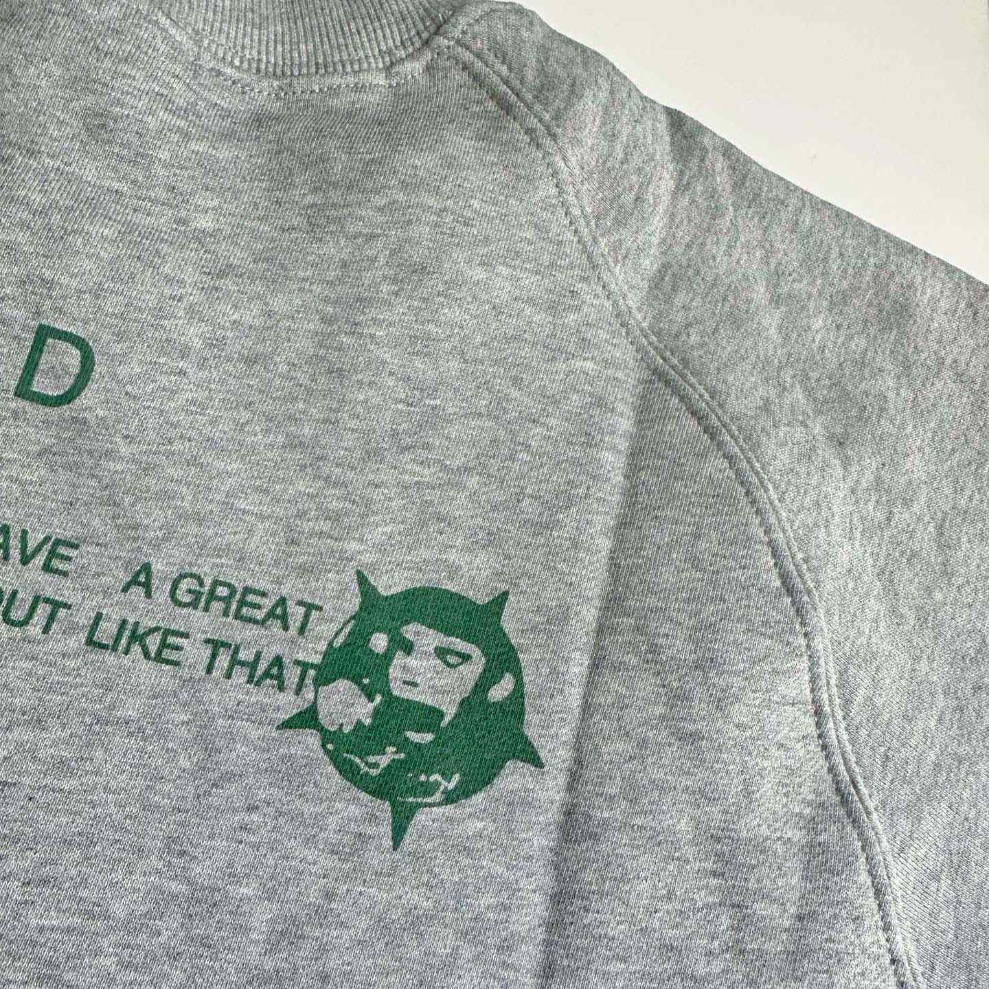 Enfants Riches Déprimés  The Dream That Won't Go Away Raglan Sweatshirt 'Heather Grey' - DopestKickz