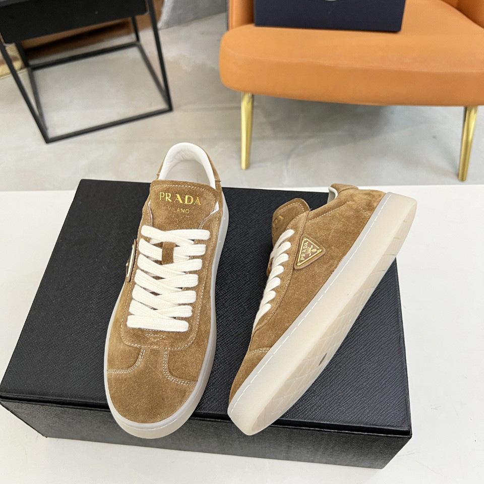Prada Lane Suede Sneakers - DopestKickz