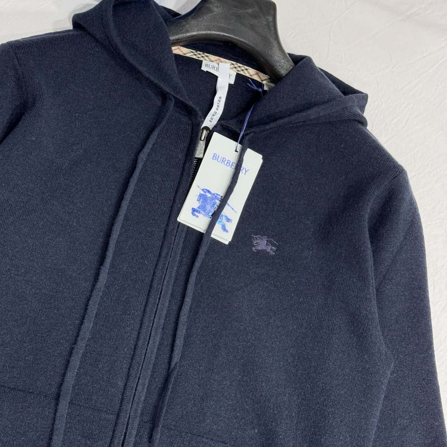 Burberry Cashmere Blend Zip Hoodie - DopestKickz