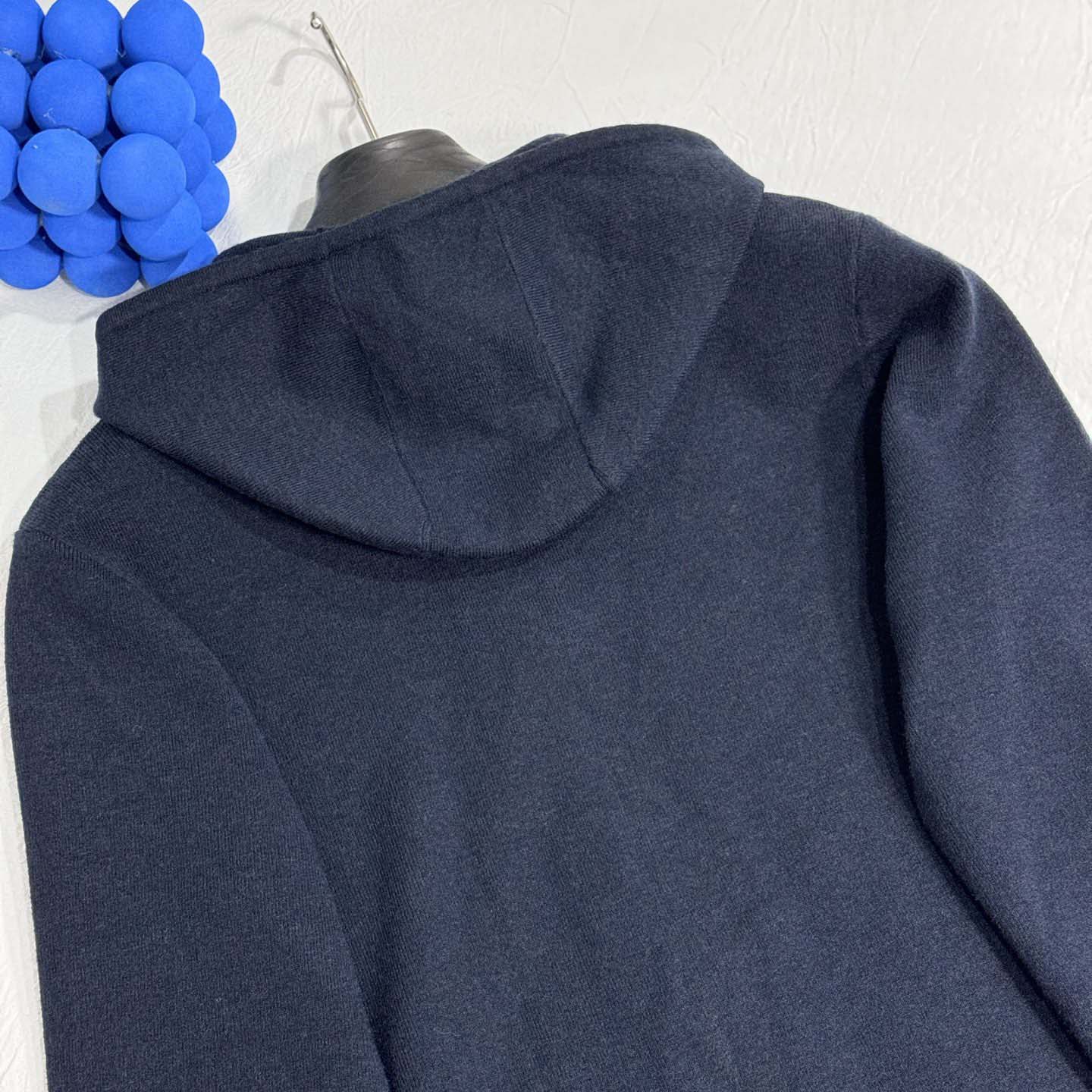 Burberry Cashmere Blend Zip Hoodie - DopestKickz