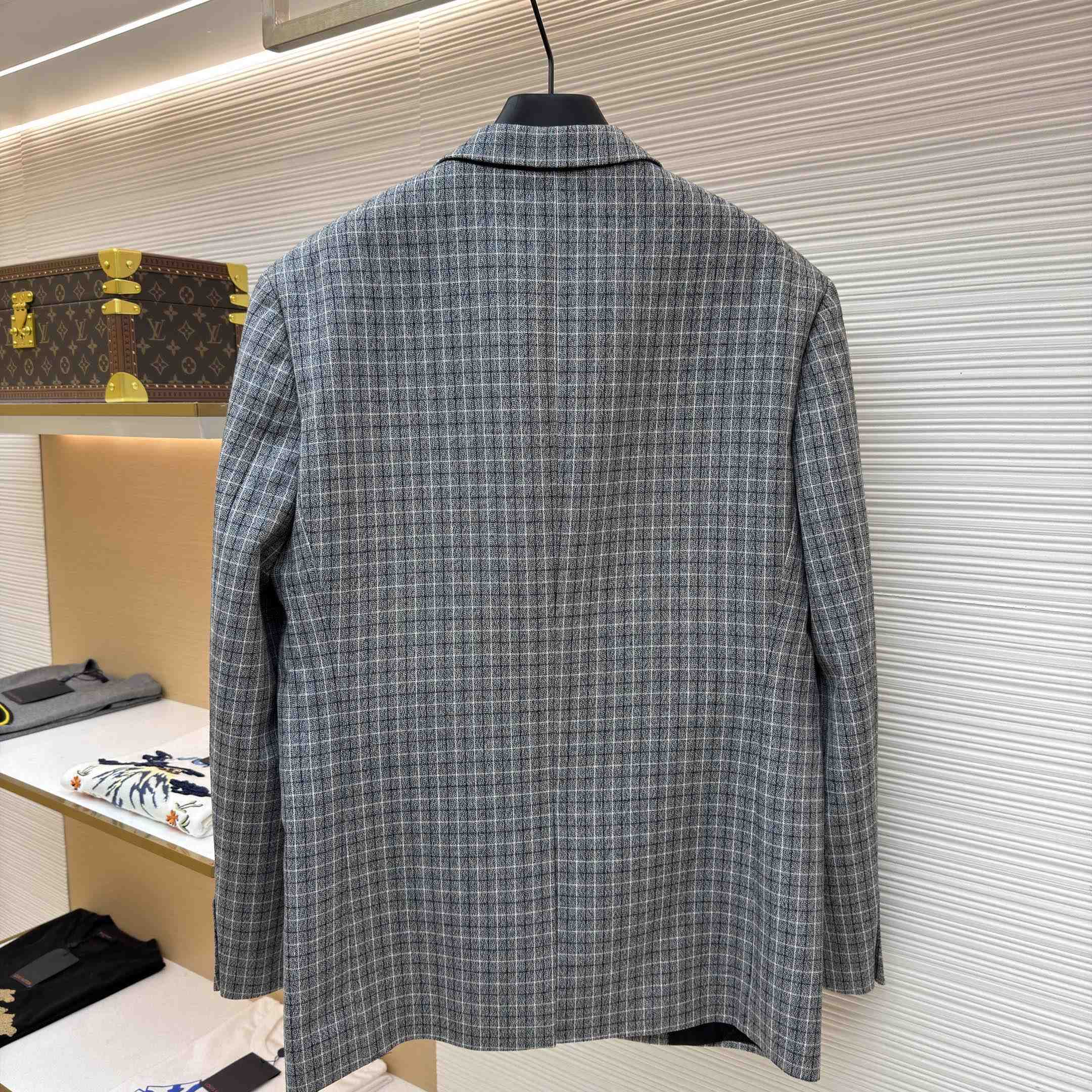 Acne Studios Fitted Wool Suit Jacket - DopestKickz