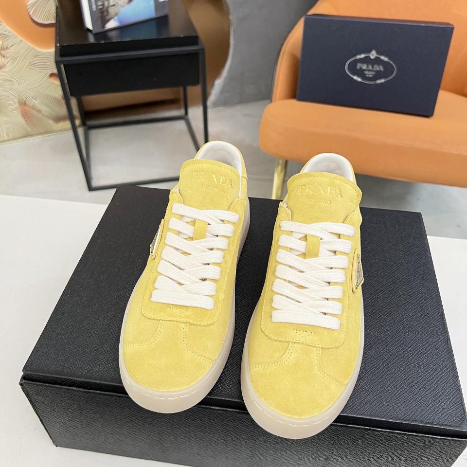 Prada Lane Suede Sneakers - DopestKickz