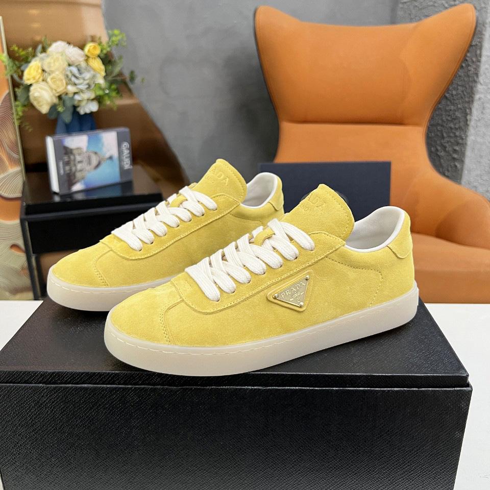 Prada Lane Suede Sneakers - DopestKickz