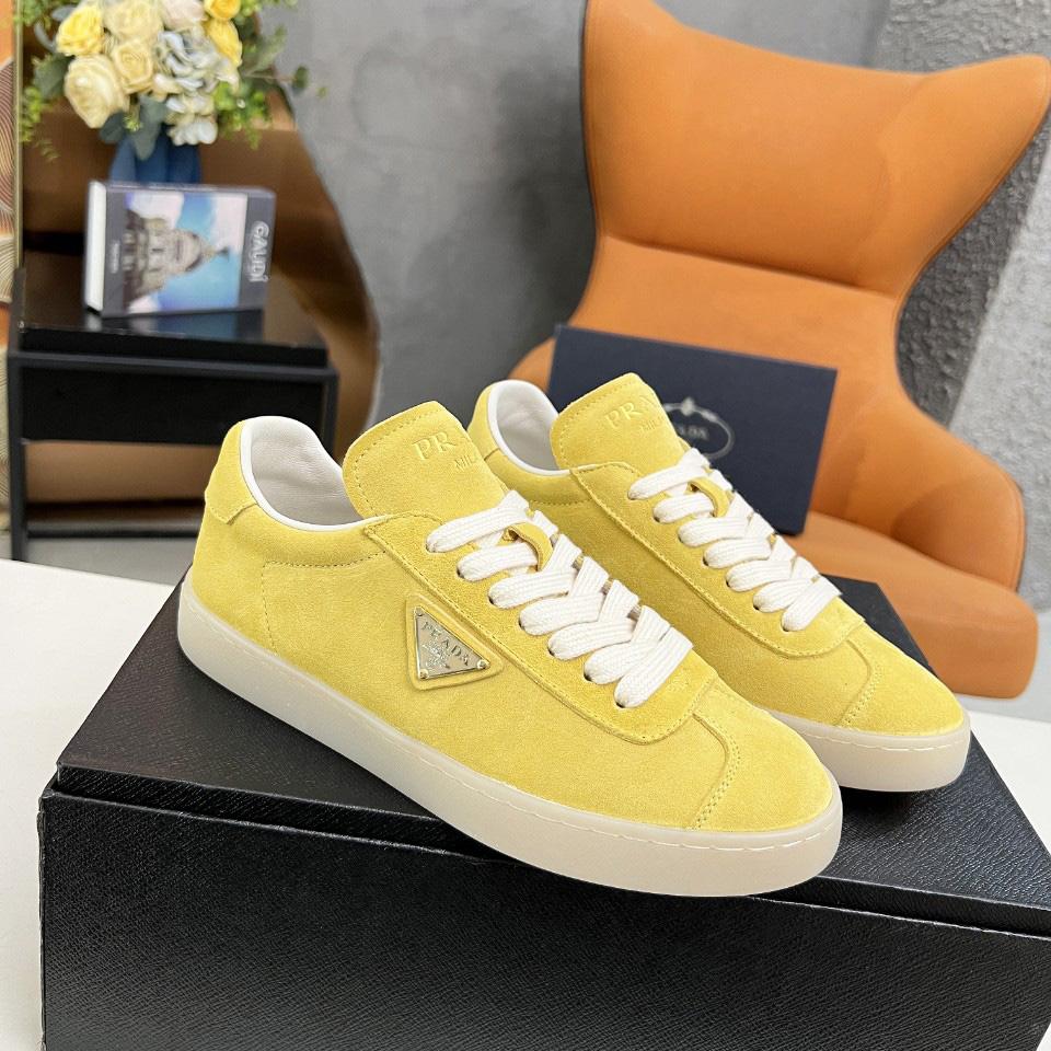 Prada Lane Suede Sneakers - DopestKickz