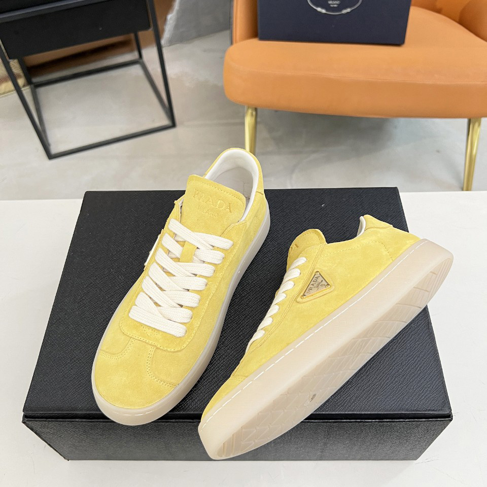 Prada Lane Suede Sneakers - DopestKickz