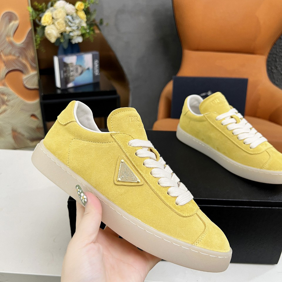 Prada Lane Suede Sneakers - DopestKickz
