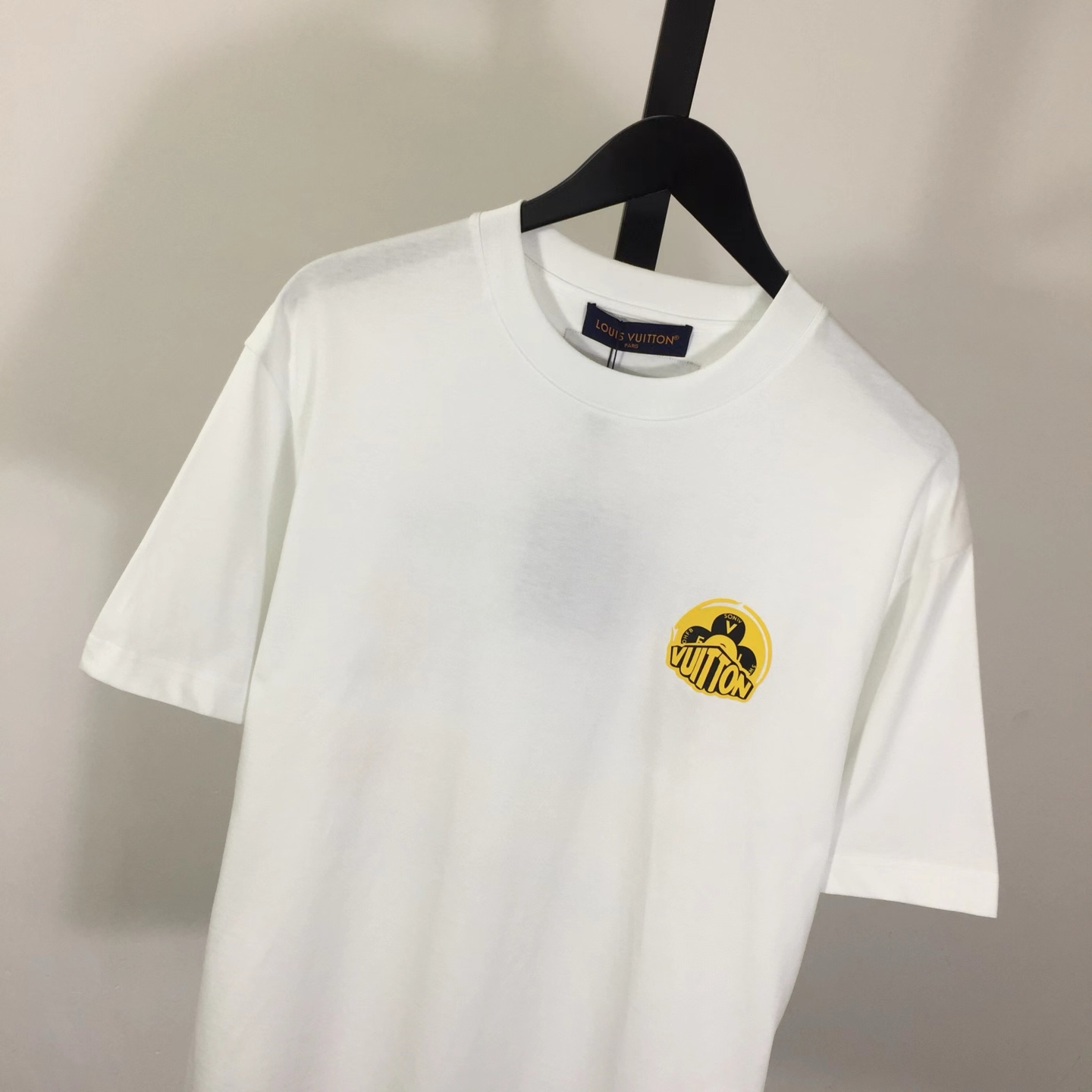 Louis Vuitton T-shirt With Yellow Graphic Logo - DopestKickz