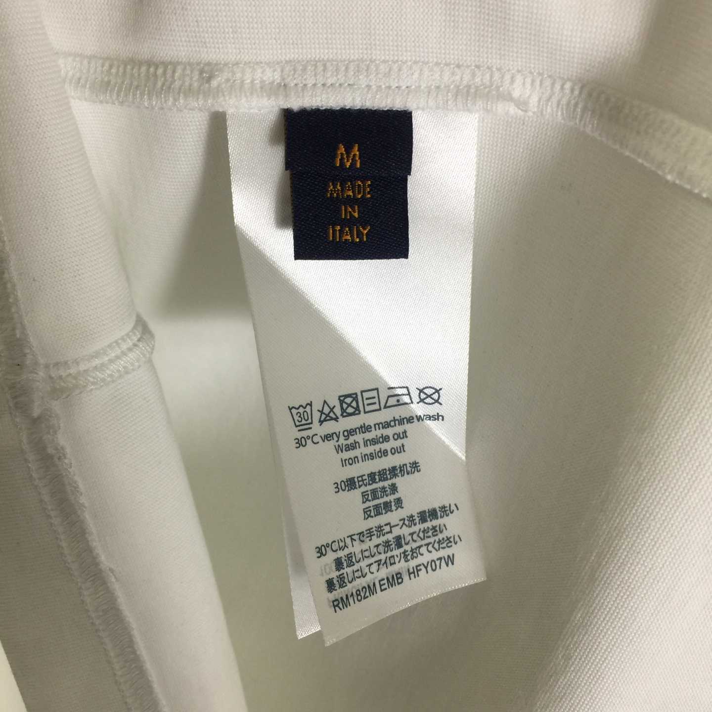 Louis Vuitton T-shirt With Yellow Graphic Logo - DopestKickz