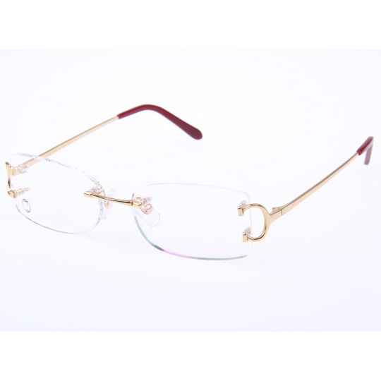 Cartier CT 4193826 Eyeglasses In Gold - DopestKickz
