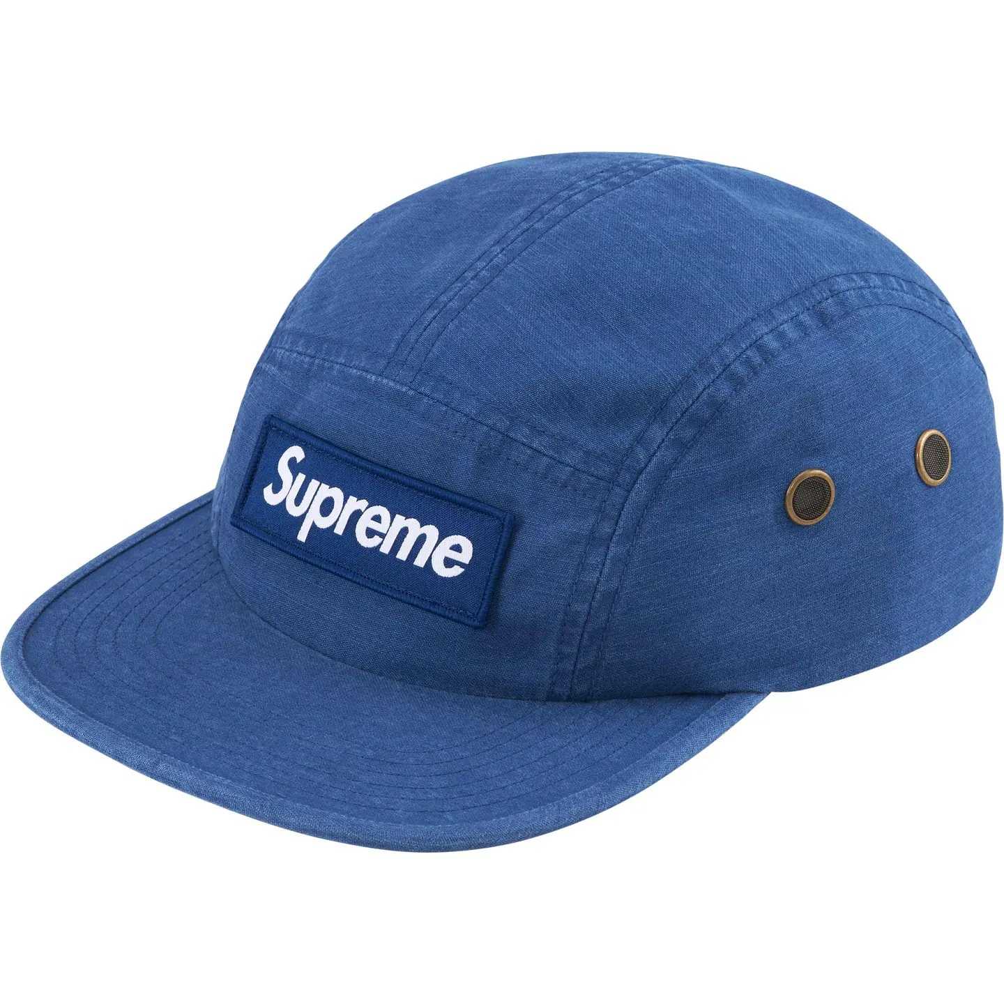 Supreme Military Camp Cap 'Dark Royal' - DopestKickz