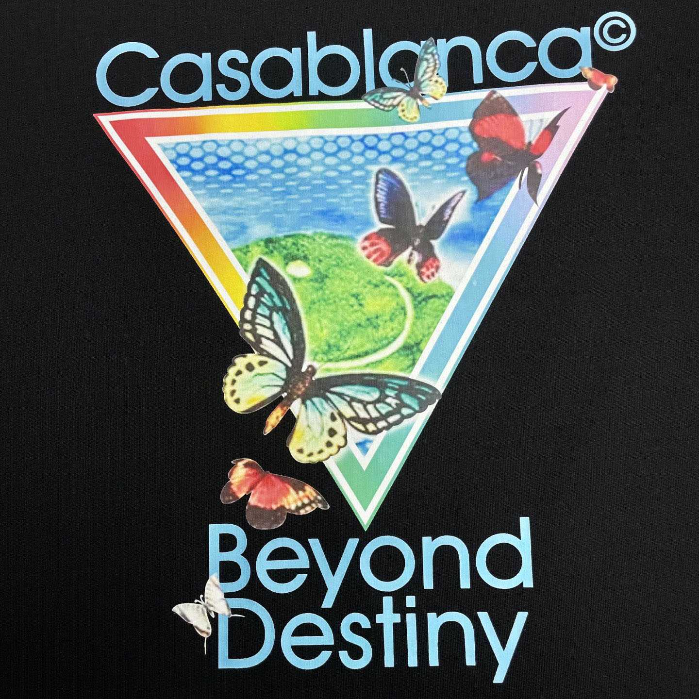 Casablanca Tennis Club Beyond Destiny Short Sleeve T‑Shirt C1133 - DopestKickz