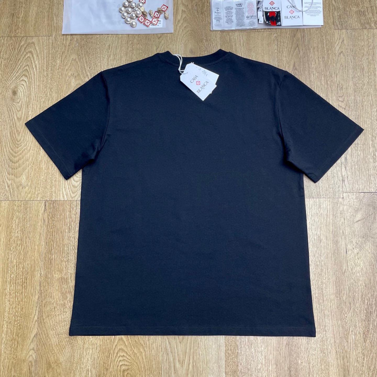 Casablanca Tennis Club Beyond Destiny Short Sleeve T‑Shirt C1133 - DopestKickz