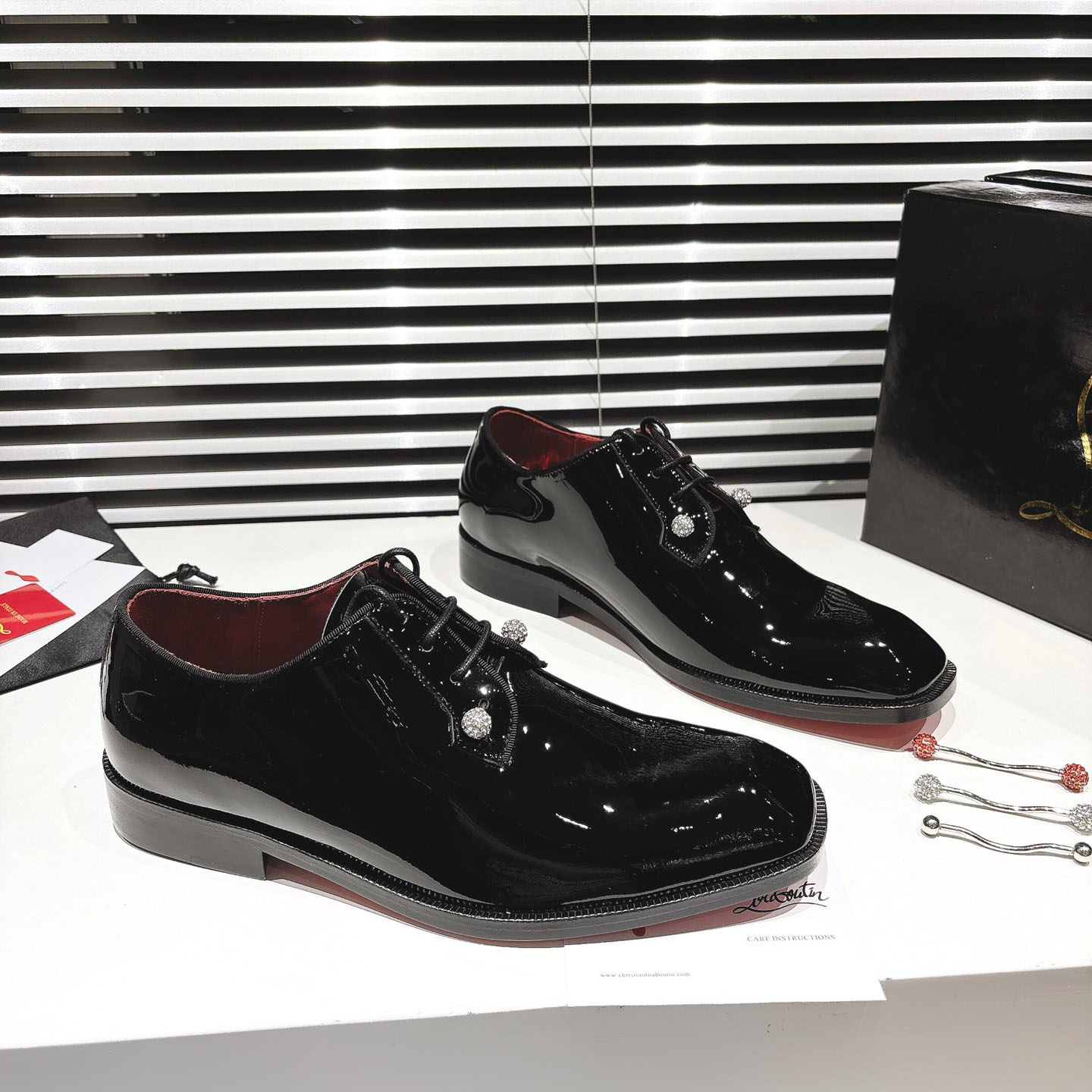 Christian Louboutin Chambeliss Night Strass - DopestKickz