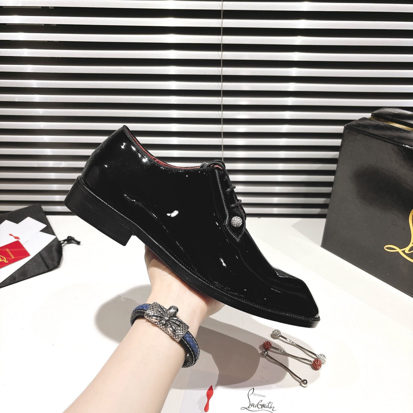 Christian Louboutin Chambeliss Night Strass - DopestKickz