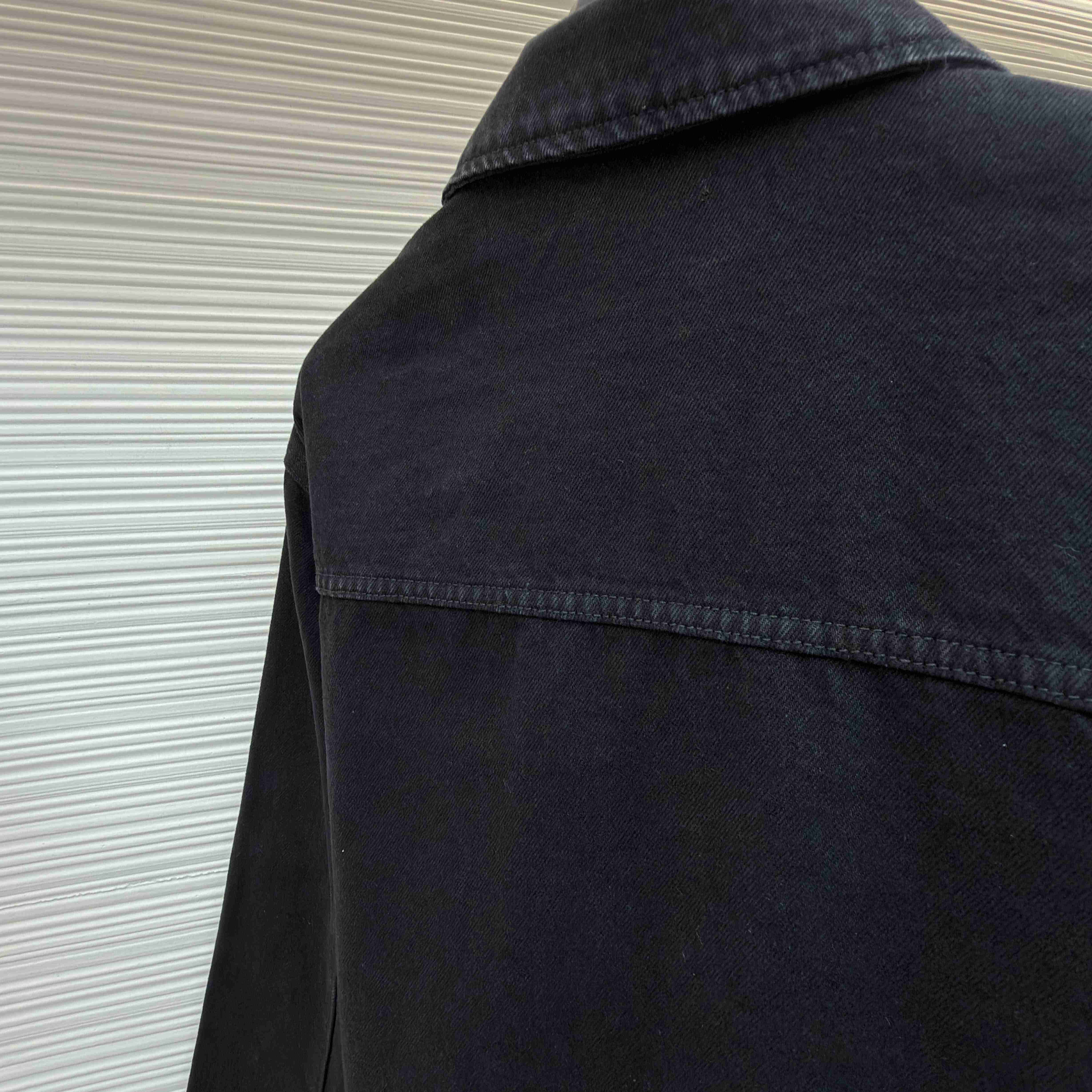 Gucci Cotton Denim Jacket With Horsebit - DopestKickz