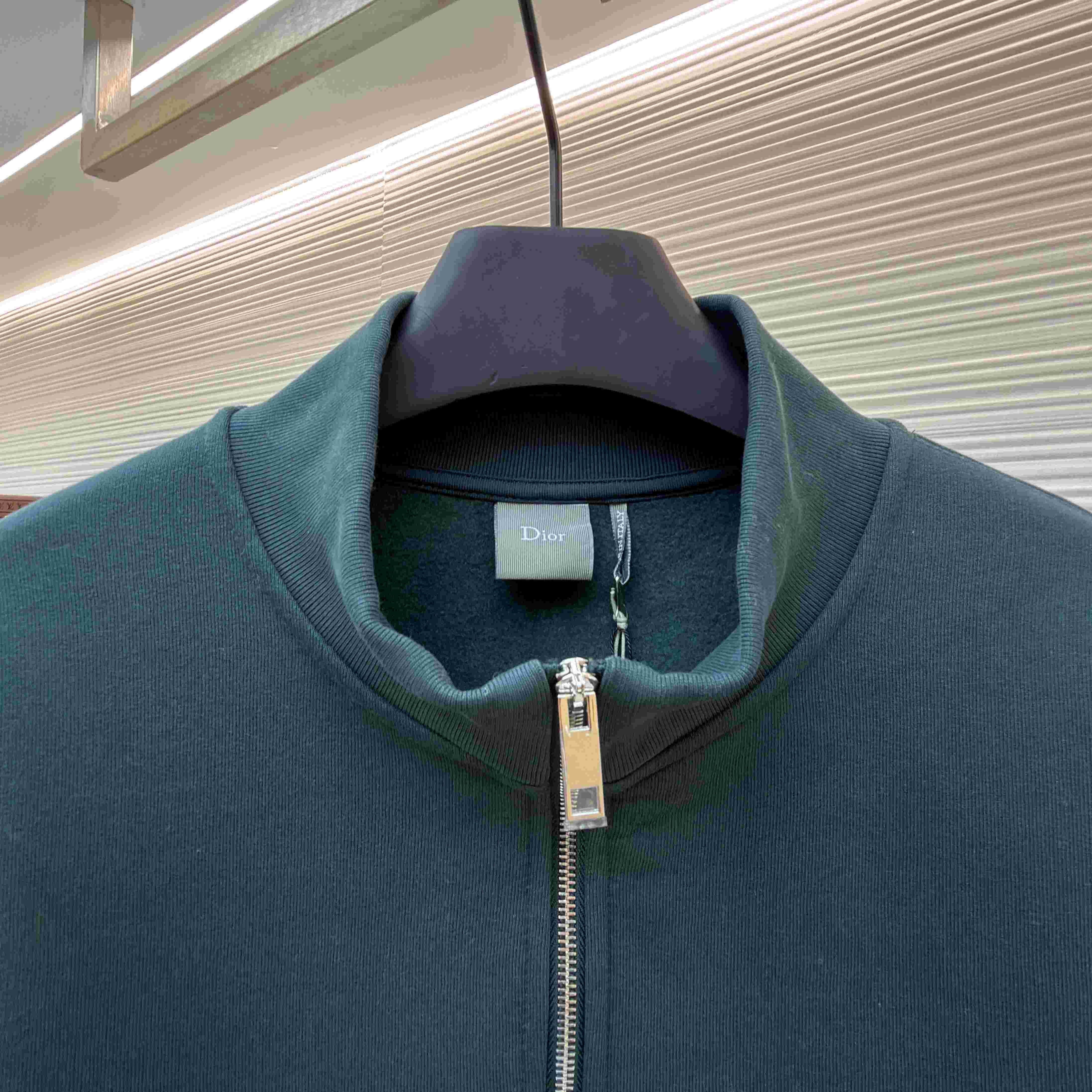 Dior Sweatshirt With Zipped Neckline - DopestKickz