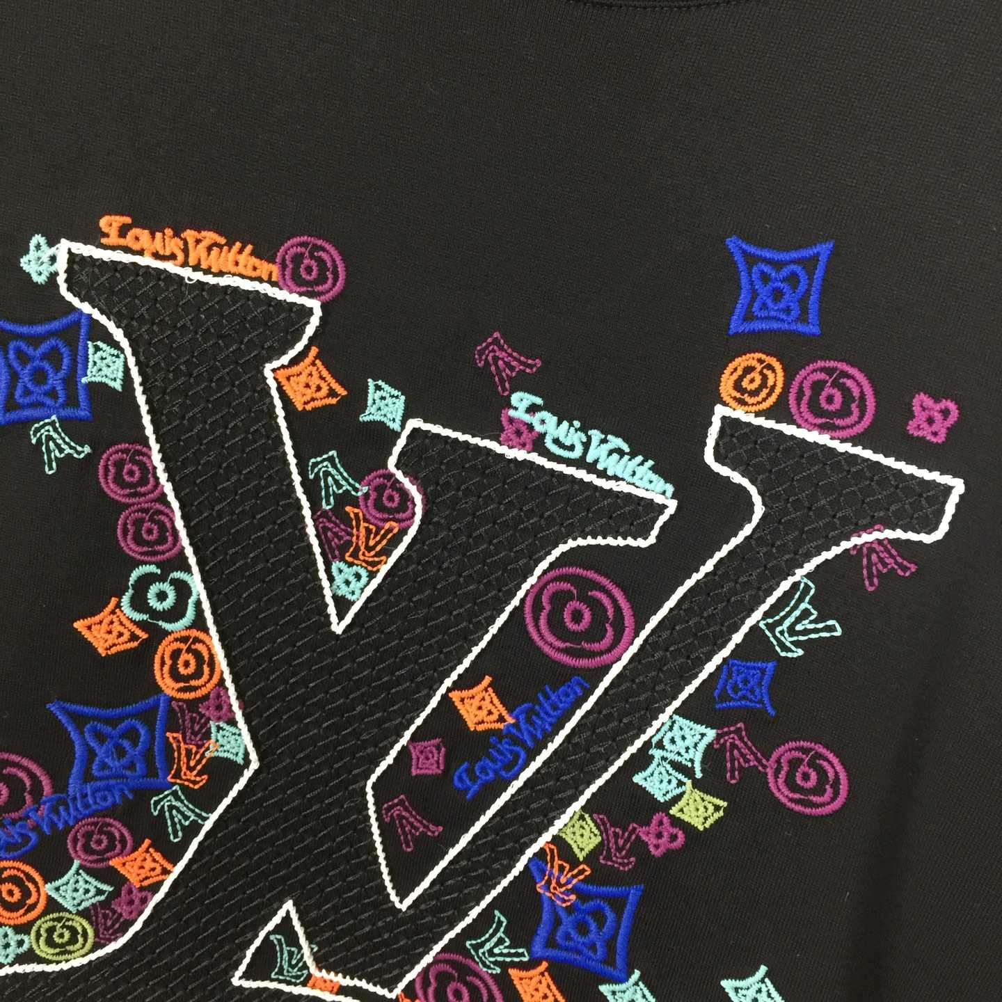 Louis Vuitton Embroidered T-Shirt - DopestKickz