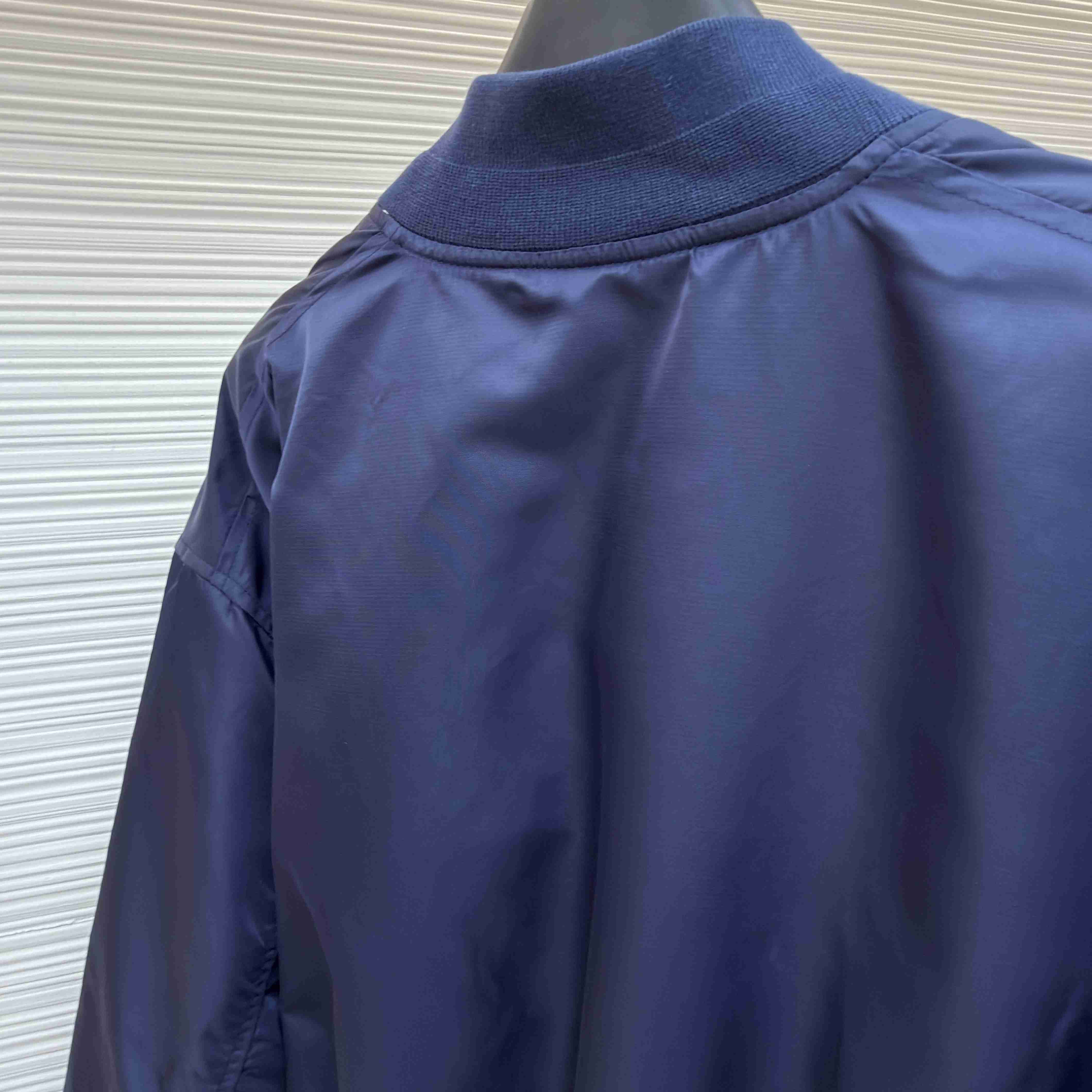 Prada Nylon Twill Bomber Jacket - DopestKickz